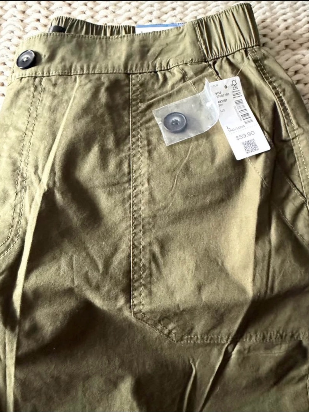 Women’s cargo joggers NWT
